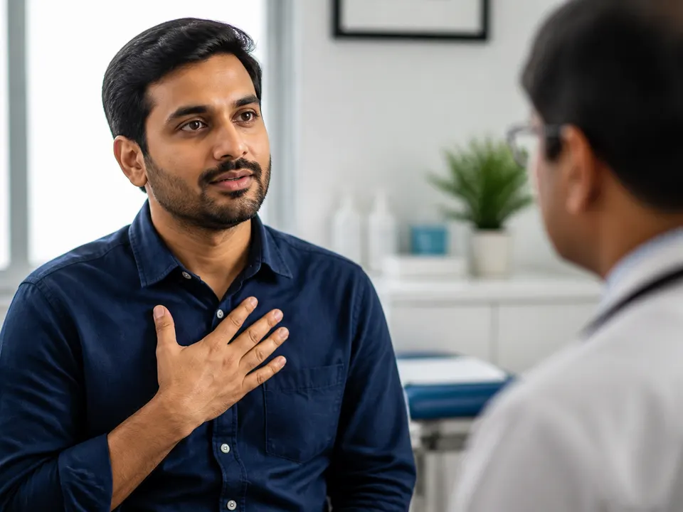 Chest Tightness — educational photograph