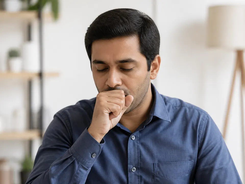 Dry Cough — educational photograph