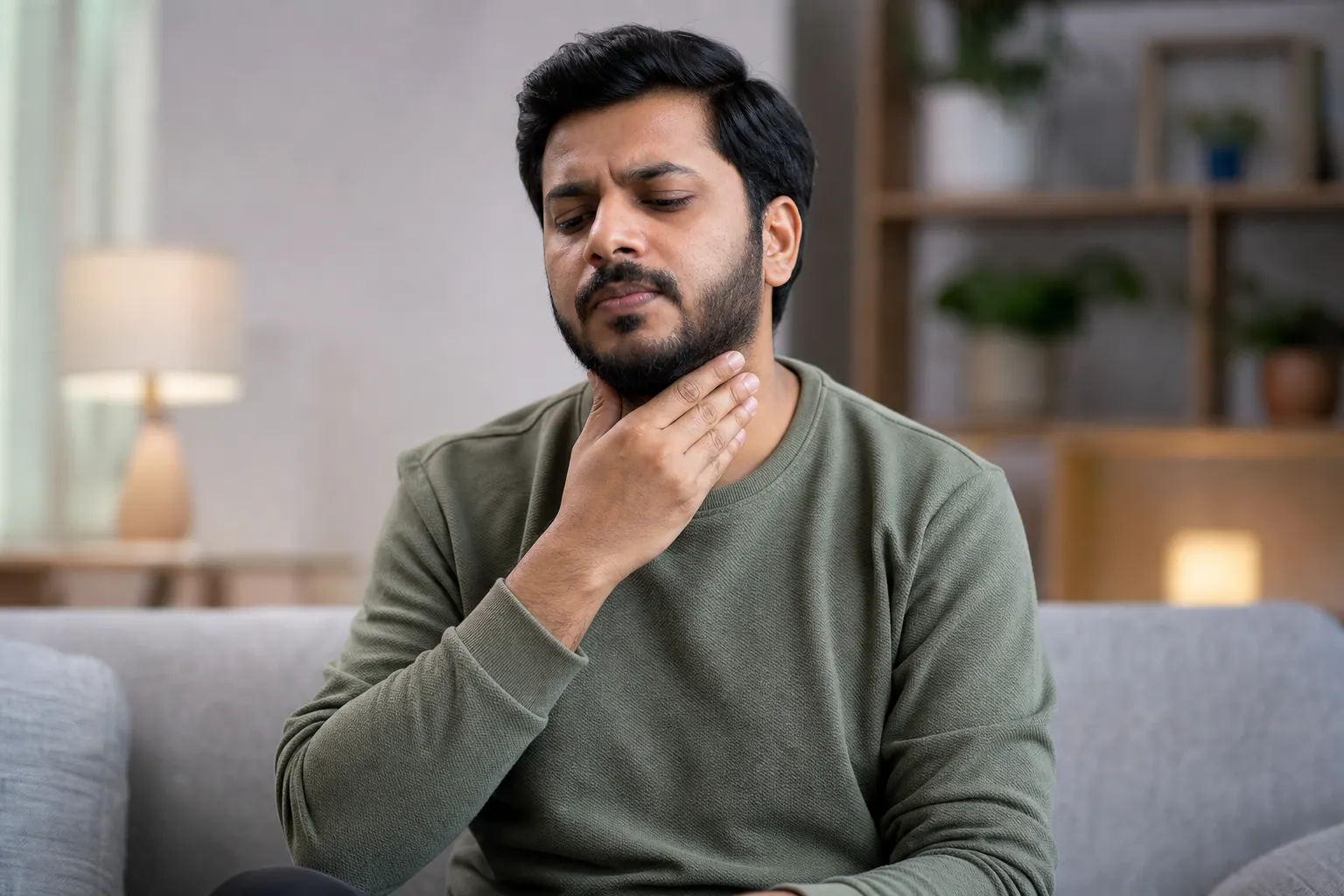 Post-nasal Drip — educational image for Sinusitis