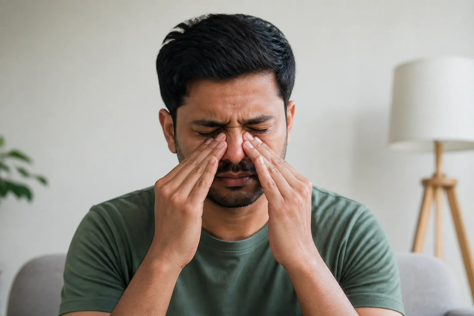 Facial Pressure — educational image for Sinusitis
